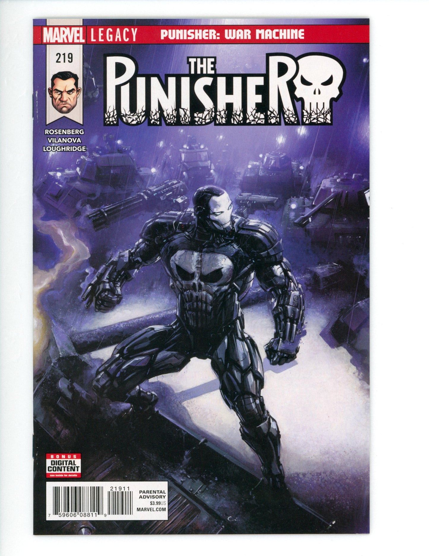 Punisher #219 NM- (9.2)