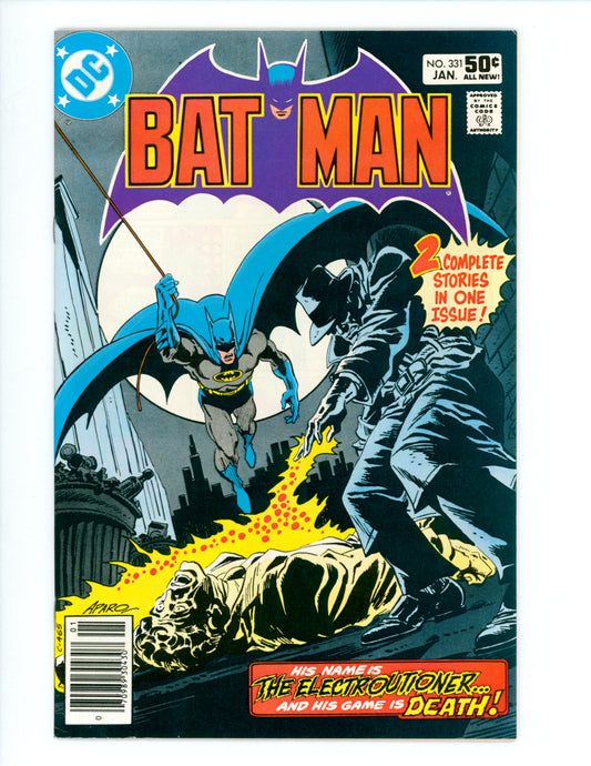 Batman #331 VF+  1st App. of the Electrocutioner