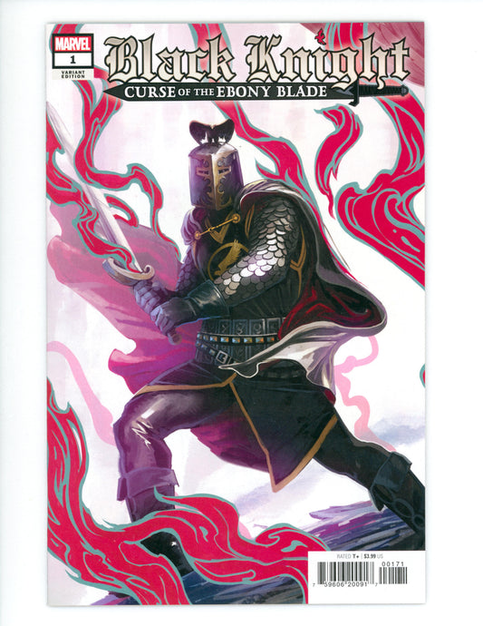 Black Knight Curse Ebony Blade #1  Stephanie Hans 1:25 Variant NM