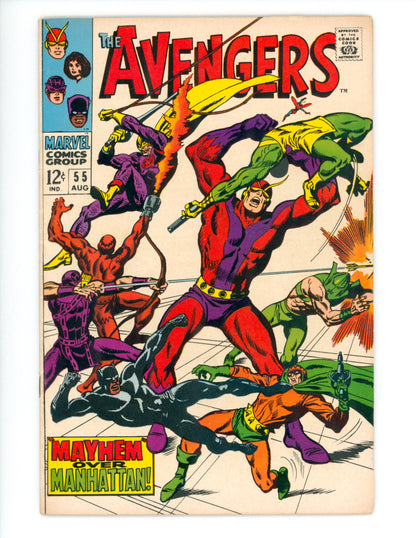Avengers #55 FN  1st App. of Ultron