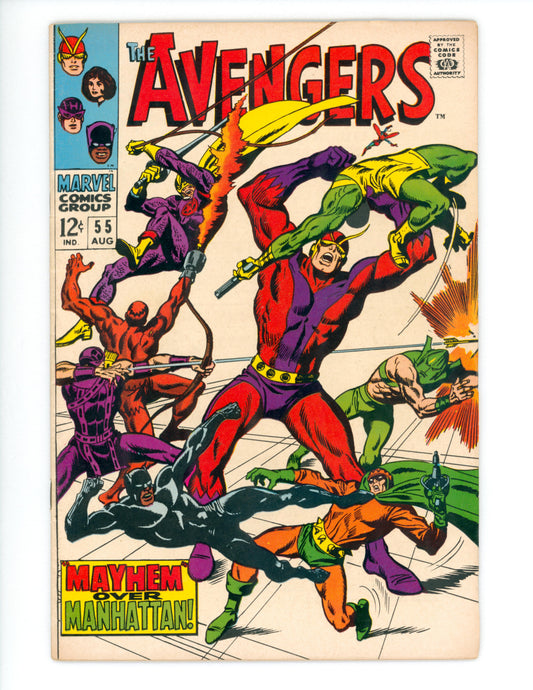 Avengers #55 FN  1st App. of Ultron