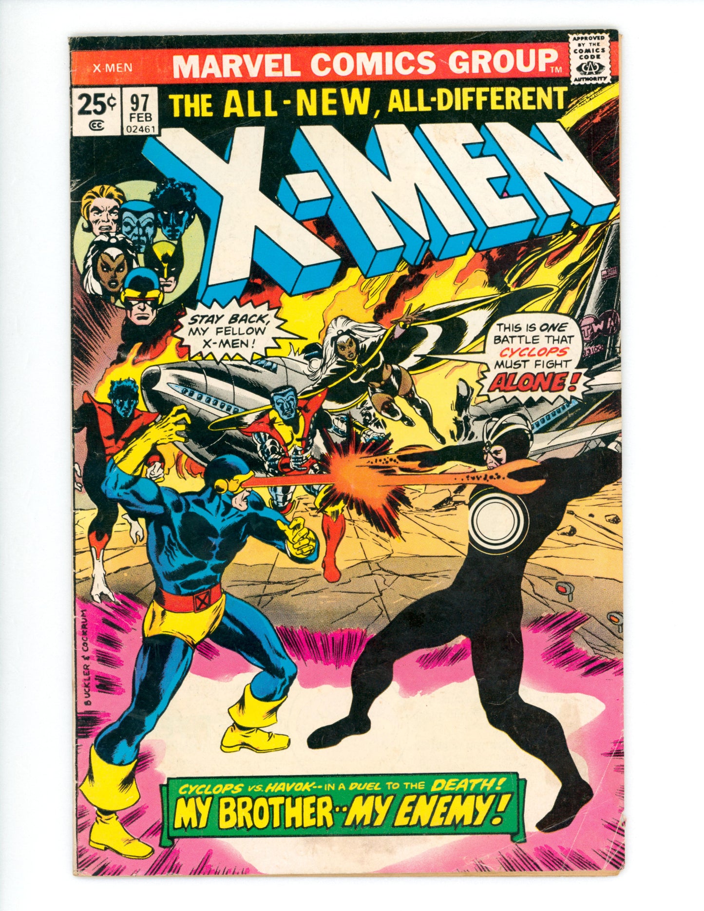 X-Men #97 GD/VG 1st App. of Lilandra