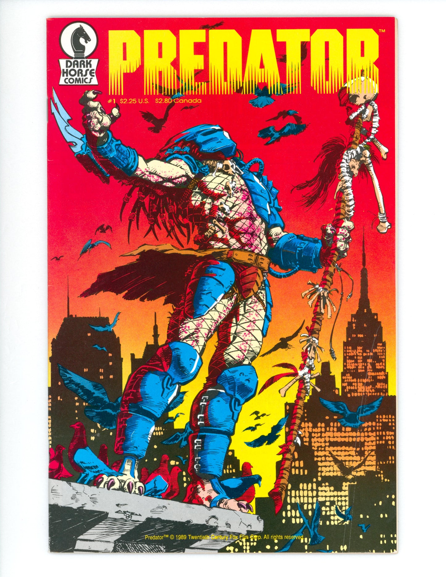 Predator #1 VG+ 2nd Print  1st App. of Predator