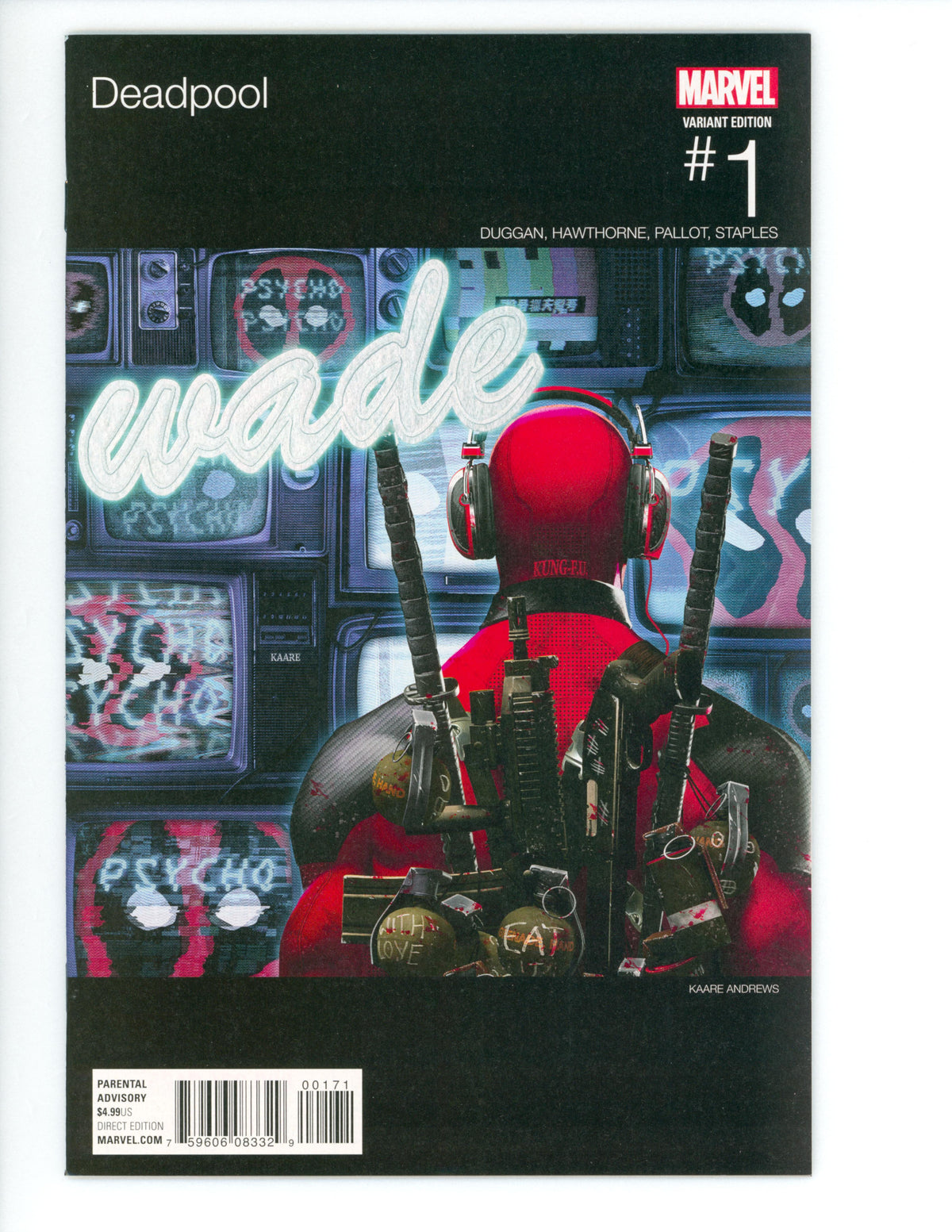 Deadpool #1 Andrews Hip Hop Variant NM