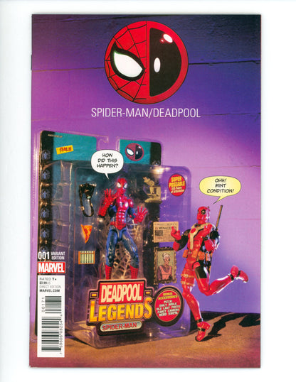 Spider-Man Deadpool #1 Action Figure Photo Variant NM