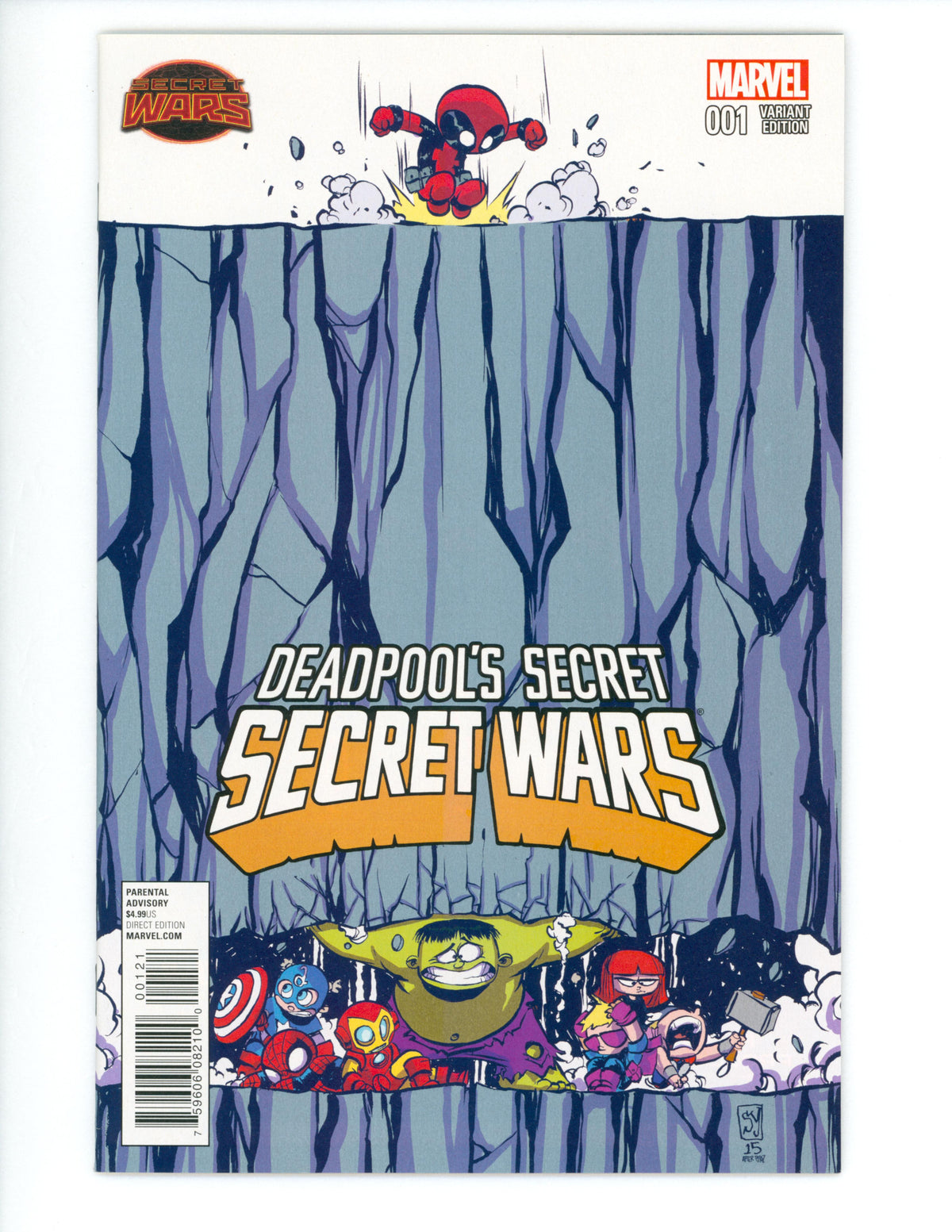 Deadpools Secret Secret Wars #1 (Of 4) Young Variant NM