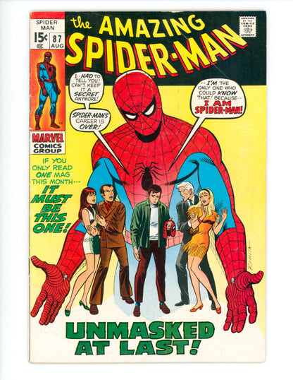 Amazing Spider-Man #87 VG+