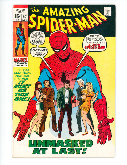 Amazing Spider-Man #87 VG+