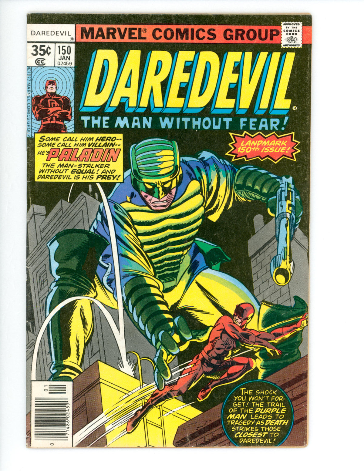 Daredevil #150 FN- 1st App. of Paladin