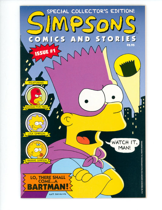 Simpsons Comics and Stories #1  VF-