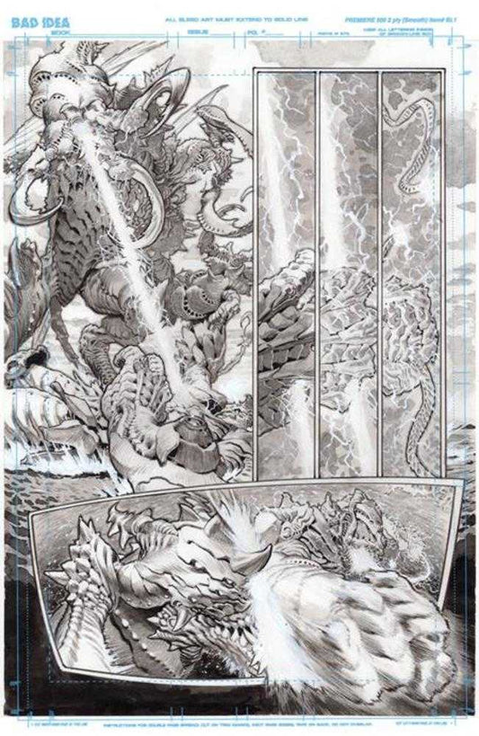 Olympus Saga Megalith #1 (Of 4) Cover L Lewis Larosa Original Art Edition 9 Variant