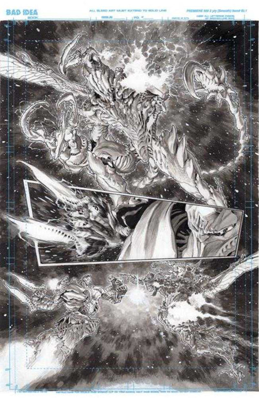 Olympus Saga Megalith #1 (Of 4) Cover P Lewis Larosa Original Art Edition 13 Variant