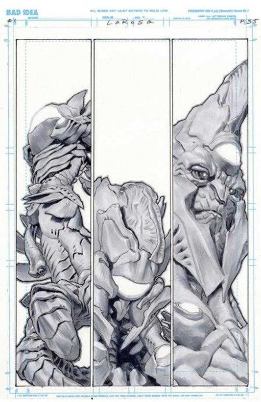 Olympus Saga Megalith #1 (Of 4) Cover V Lewis Larosa Original Art Edition 19 Variant