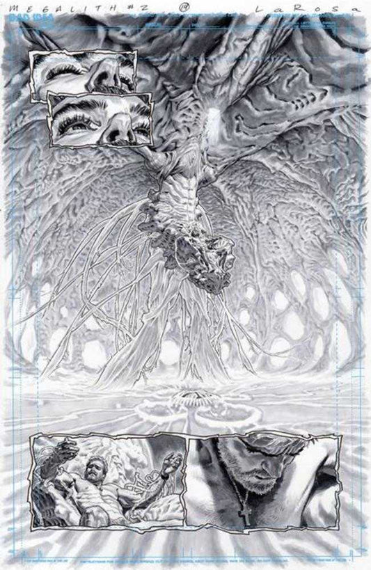 Olympus Saga Megalith #1 (Of 4) Cover Z Lewis Larosa Original Art Edition 23 Variant
