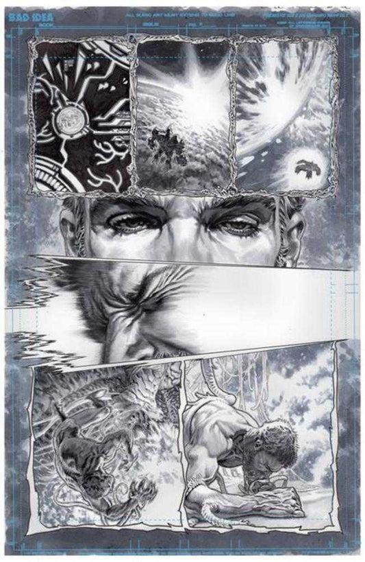 Olympus Saga Megalith #1 (Of 4) Cover Zc Lewis Larosa Original Art Edition 26 Variant