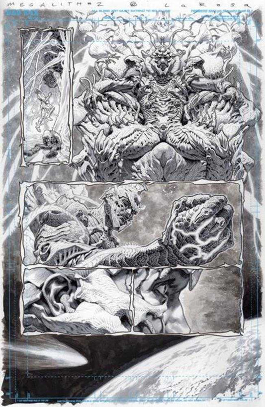Olympus Saga Megalith #1 (Of 4) Cover Zf Lewis Larosa Original Art Edition 29 Variant