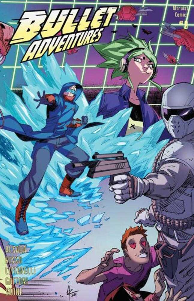 Bullet Adventures #8 Cover B Andre Risso Francesca Cittarelli Connecting Variant