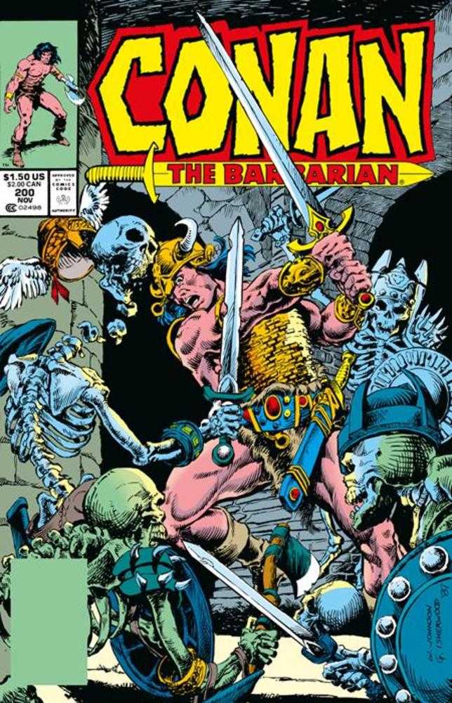 Conan The Barbarian The Original Comics Omnibus Volume 08 Regular Edition W Johnson & Geoff Isherwood (Mature)
