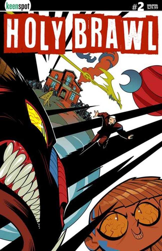 Holy Brawl #2 (Of 5) Cover B Athila Fabbio Holofoil Variant