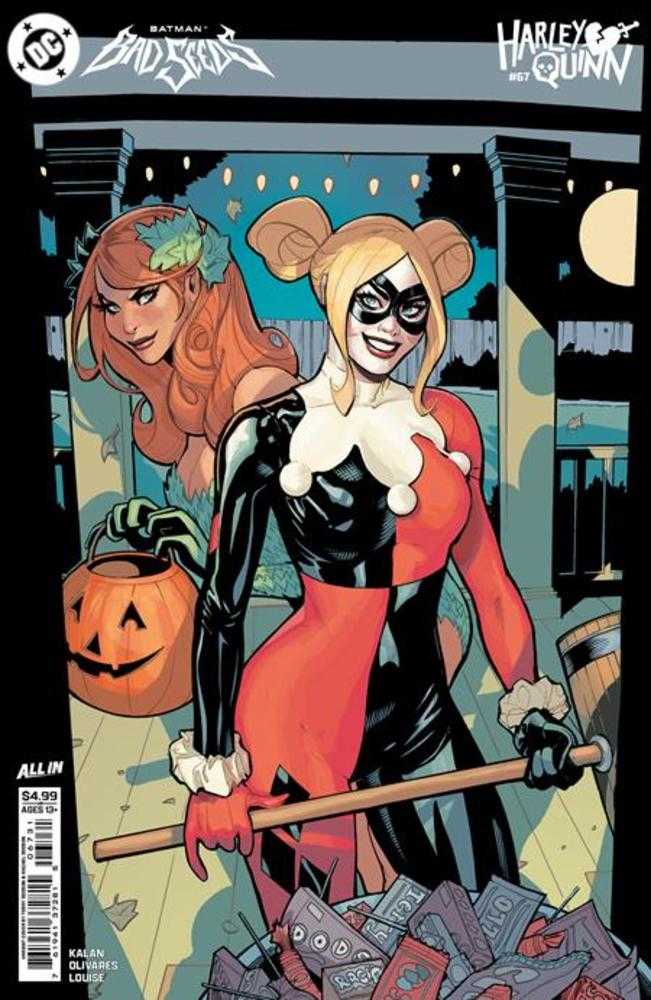 Harley Quinn #67 Cover C Terry Dodson & Rachel Dodson Card Stock Variant (Batman Bad Seeds)