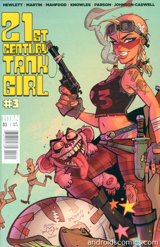 21 St Century Tank Girl #3 (Of 3) Reg Parson (Mature)