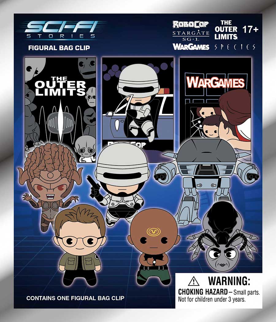 Sci-fi Stories Figural Bag Clip Blind Bags
