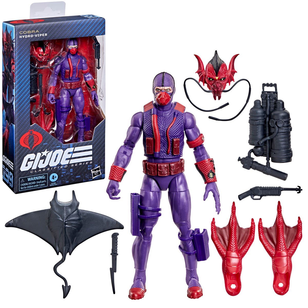 G.I. Joe Classified Series 6-Inch Action Figure Hydro Viper