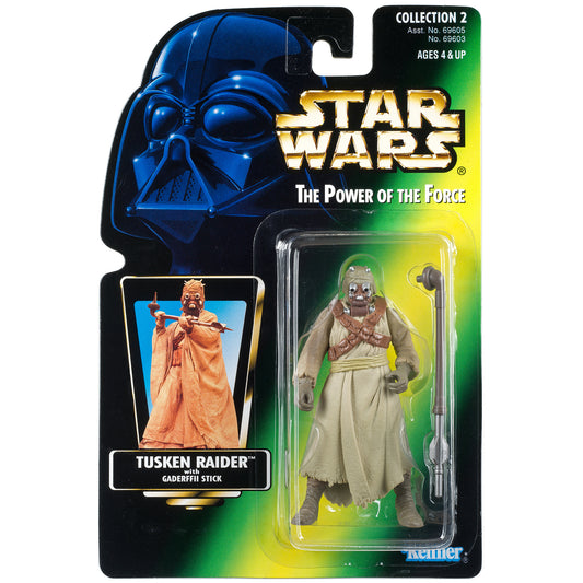 Star Wars Power of the Force Tusken Raider With Gaderffi Stick Battle Club