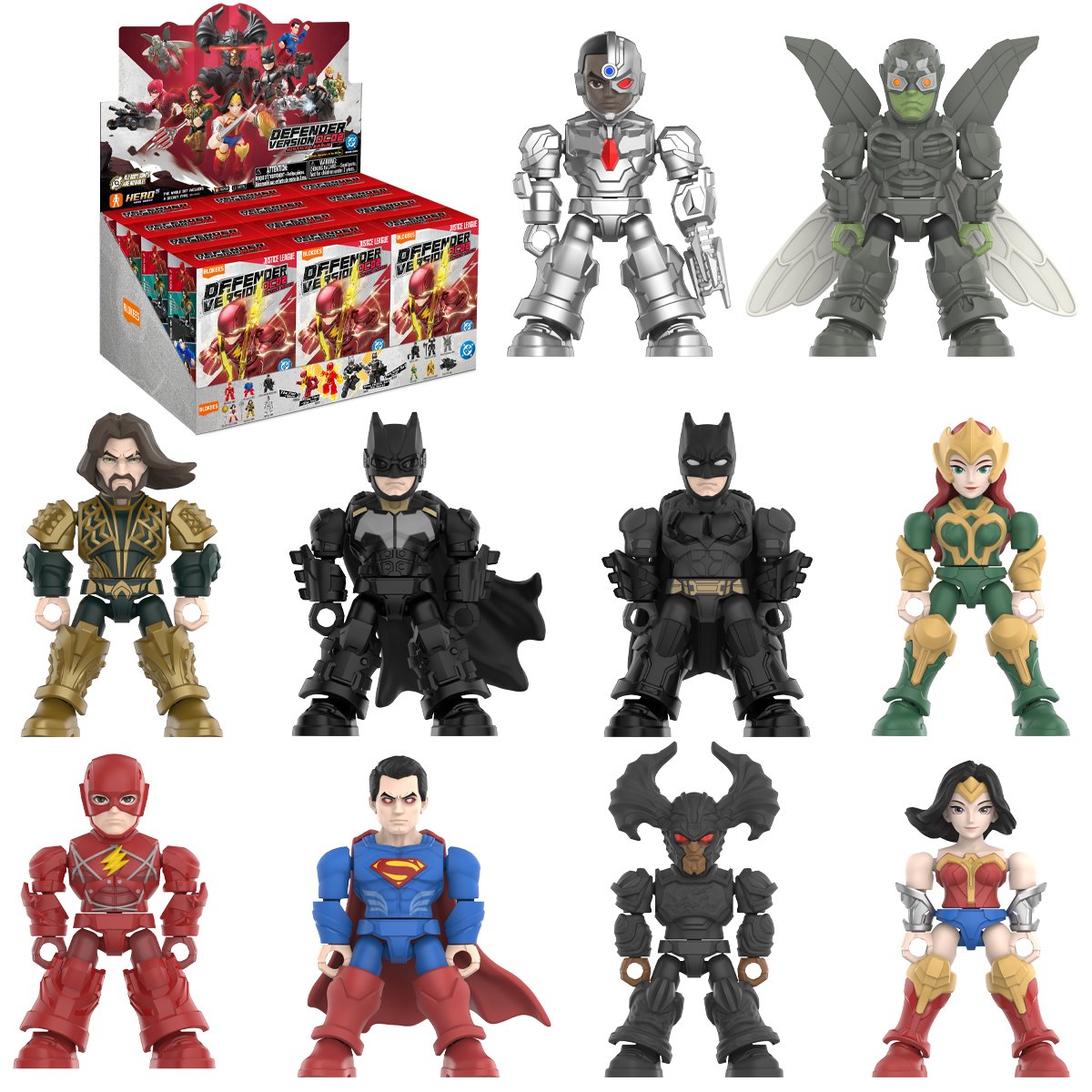 DC Defender Version 02 Justice League Mini Model Kit