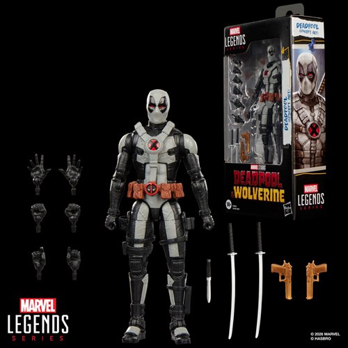 Deadpool & Wolverine Marvel Legends 6-Inch Action Figure Deadpool Concept Art