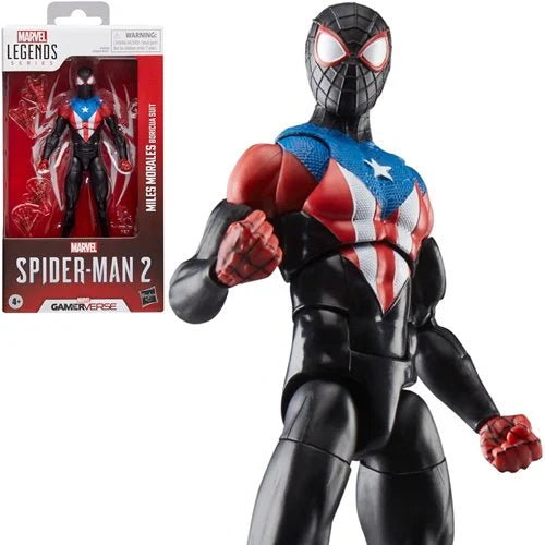 Spider-man Marvel Legends Miles Morales Boricua Suit