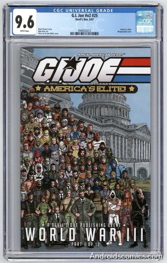 G.I. Joe: America's Elite #25 CGC 9.6  1st Cobra Mortal & Ghost Bear