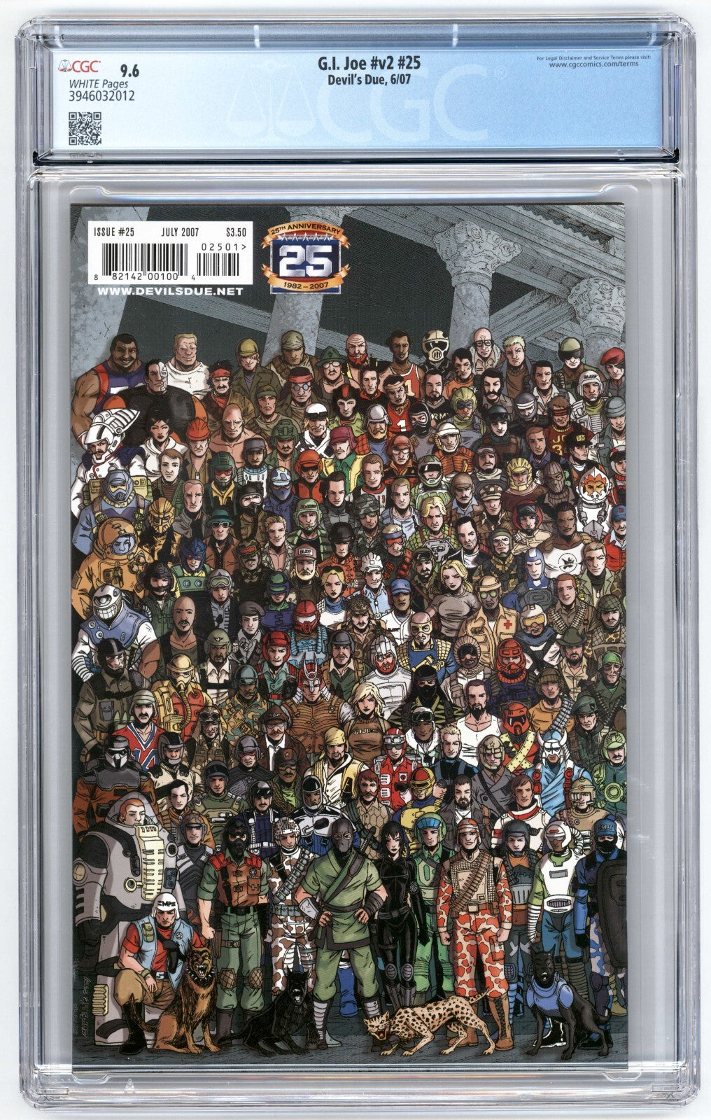 G.I. Joe: America's Elite #25 CGC 9.6  1st Cobra Mortal & Ghost Bear