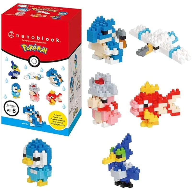 Pokemon Nanoblock Water Type Box