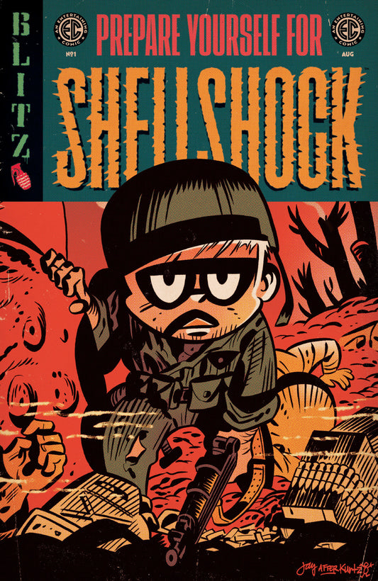 EC Shellshock #1 Cover E 1 in 10 Jay Stephens EC Homage Variant