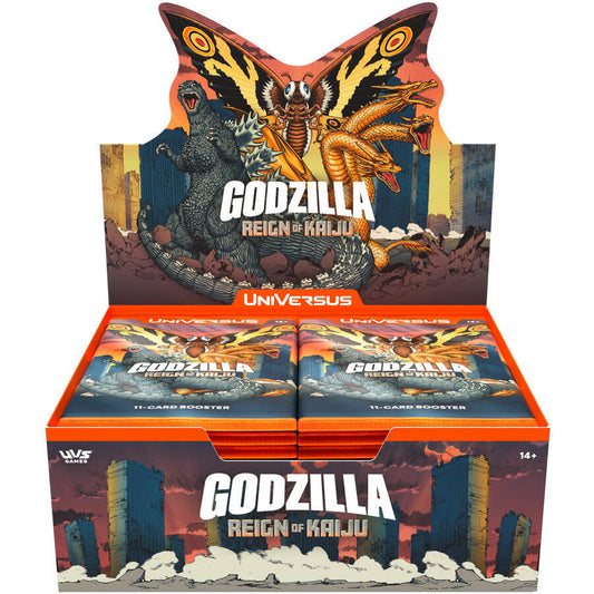 Godzilla Reign of Kaiju Universus packs