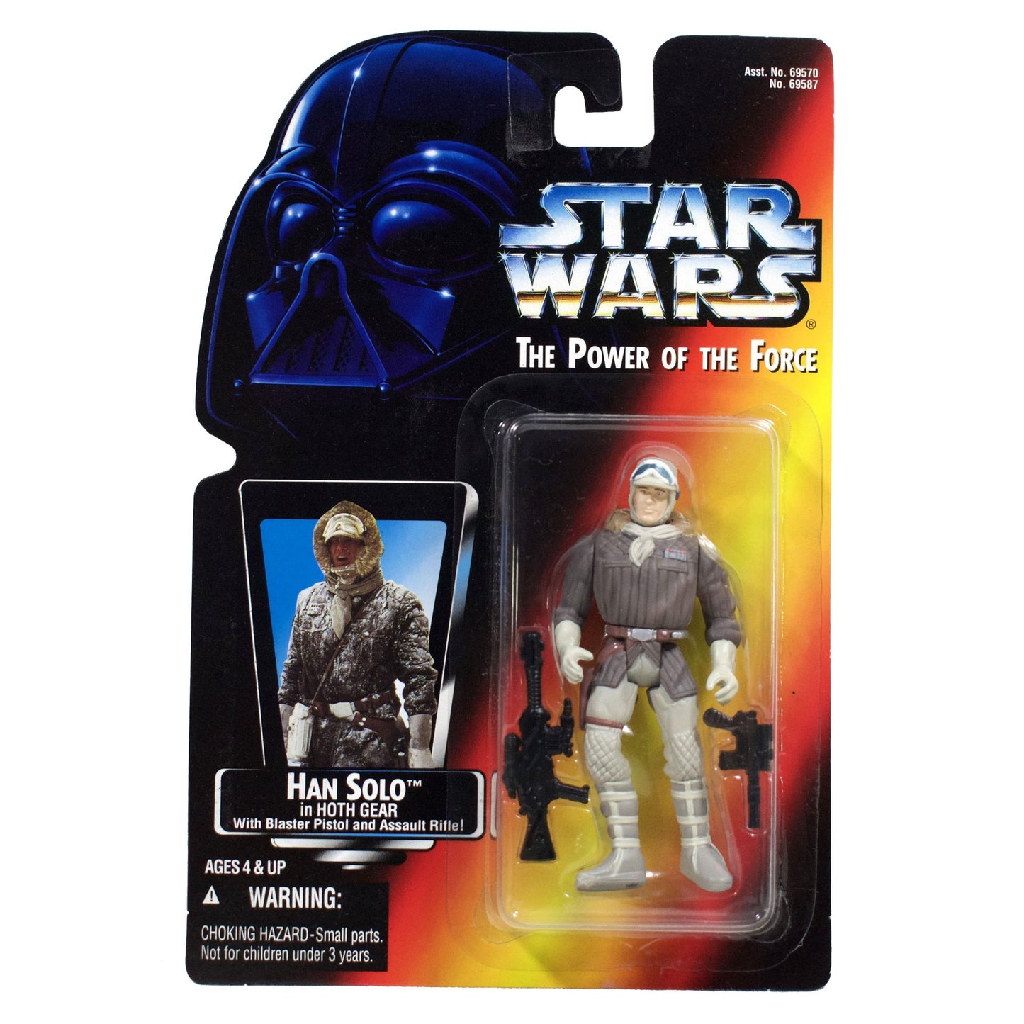Star Wars Power of the Force Han Solo in Hoth Gear