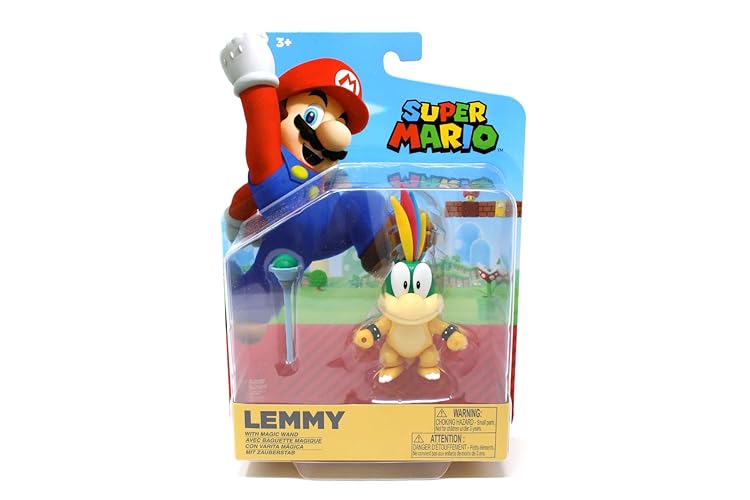Jakks Pacific World of Nintendo Super Mario Lemmy4" Figure (Copy)