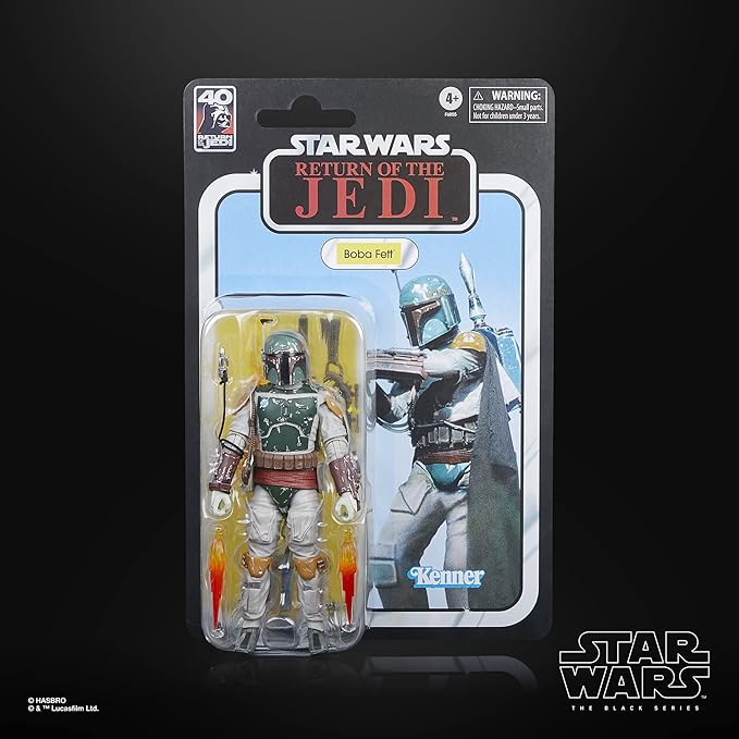 Star Wars 6" Black Series Boba Fett (ROTJ) (40th Anniversary)