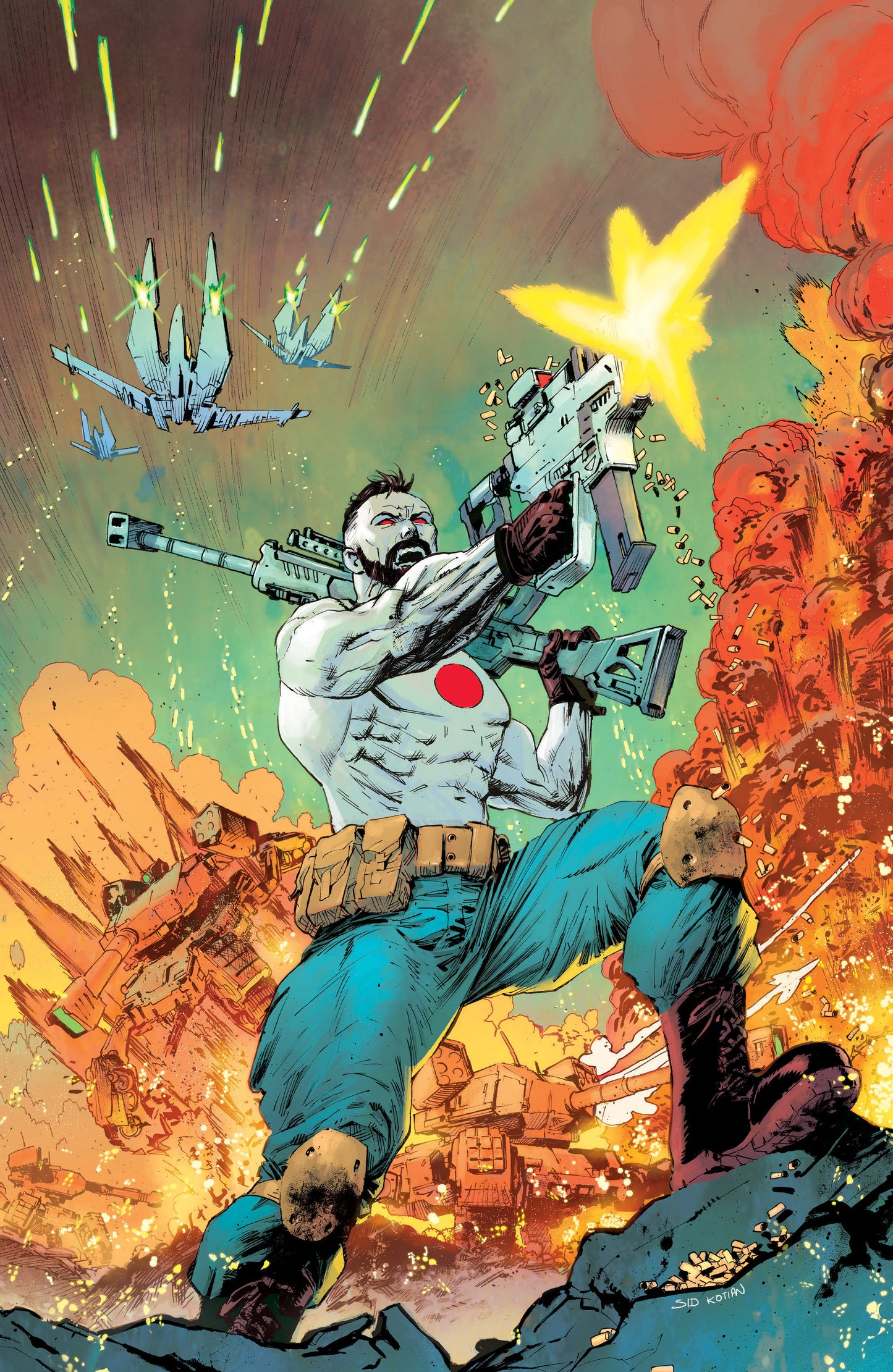 Valiant Beyond: Bloodshot #5  Man Made Hell #2 Variant D (Kotian Full Art)