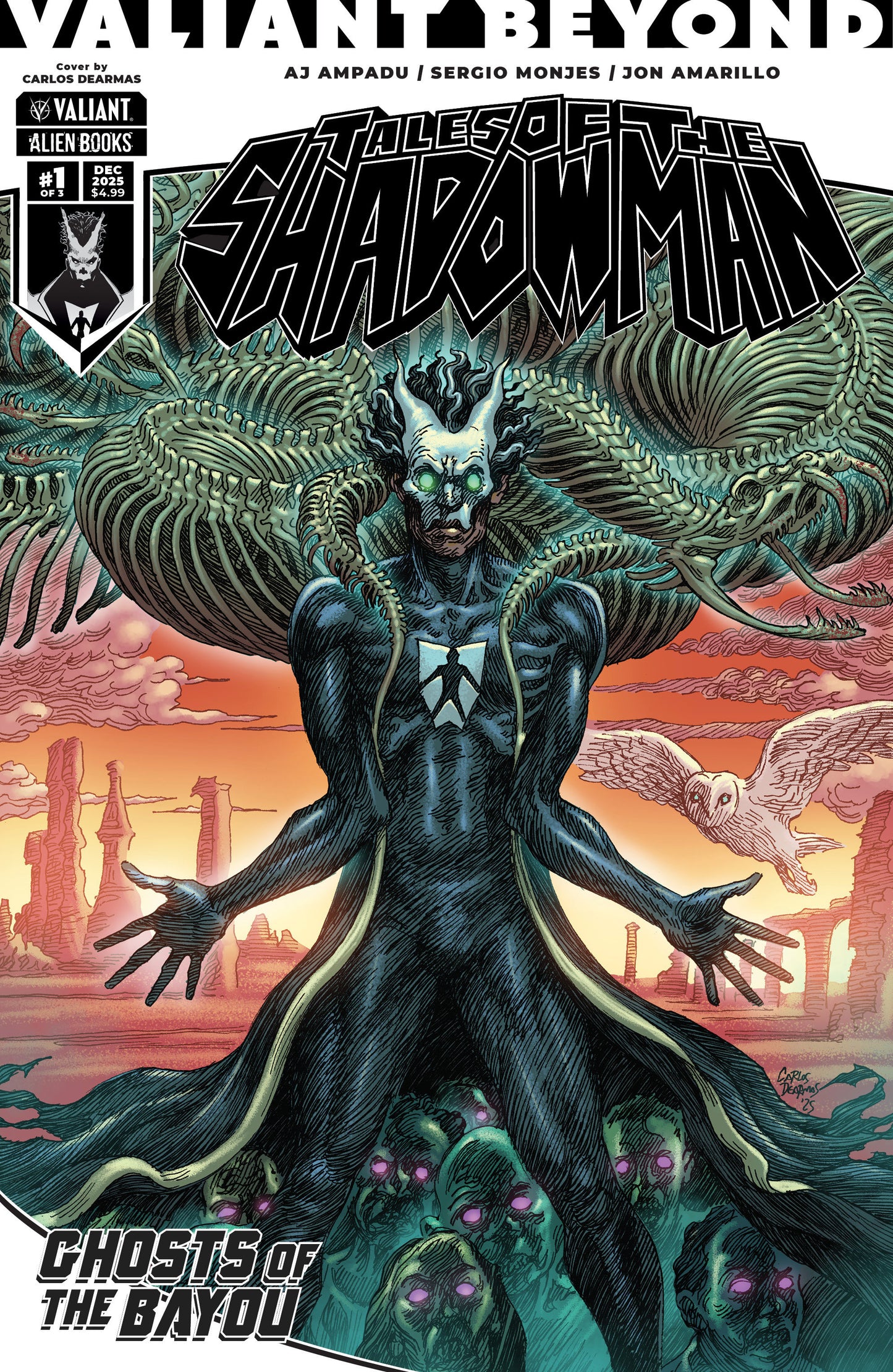 Valiant Beyond: Tales Of The Shadowman #4  Ghosts Of The Bayou #1 Variant C (Dearmas)