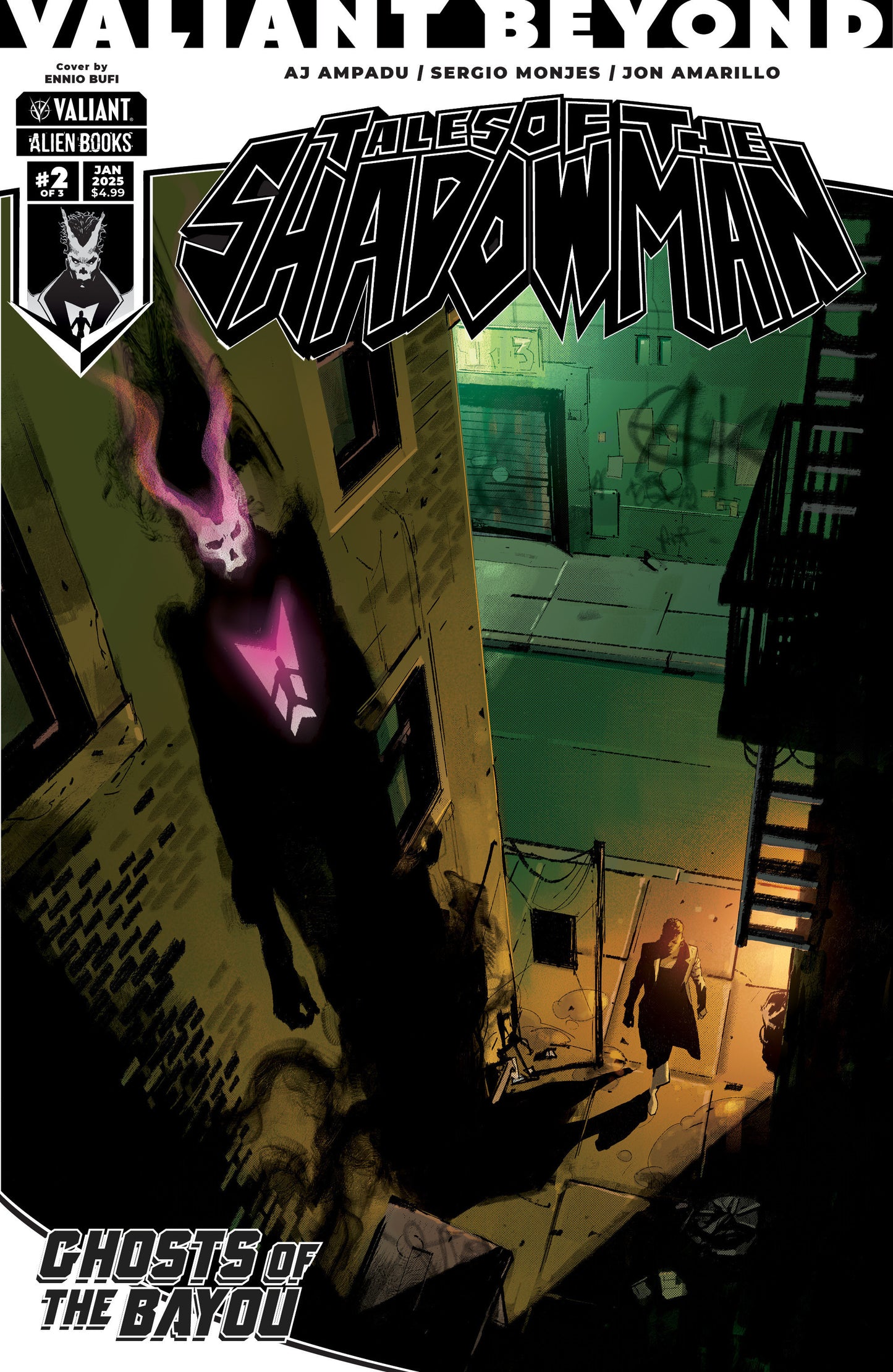Valiant Beyond: Tales Of The Shadowman #5  Ghosts Of The Bayou #2 Variant B (Bufi)