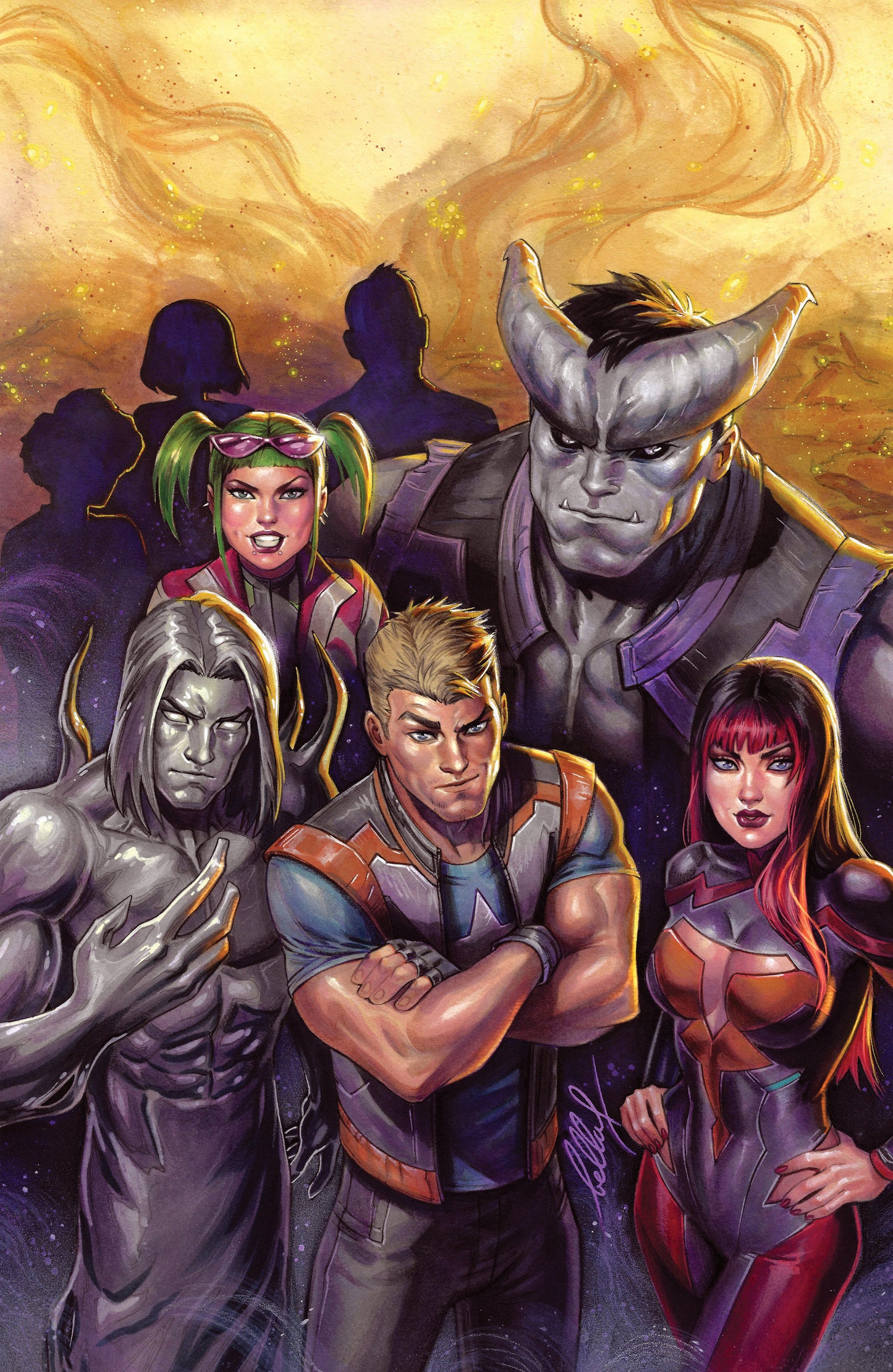 Valiant Beyond: All New Harbinger #1 Variant E (Rachlin Full Art)