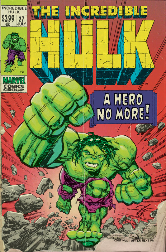 Incredible Hulk #27 Erik Larsen Retrovision Variant NM