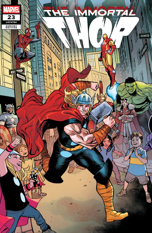 Immortal Thor #23 Martin Coccolo Death Of The Immortal Thor 3 Part Connecting Variant