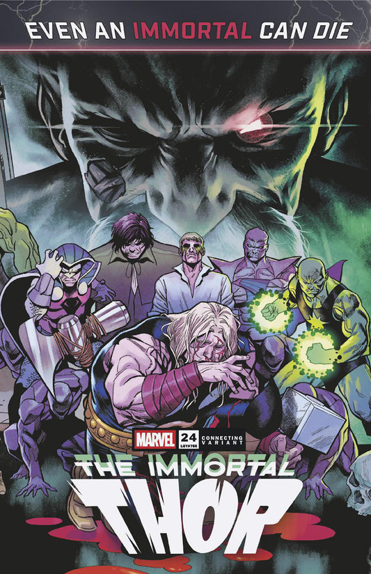 Immortal Thor #24 Martin Coccolo Death Of The Immortal Thor 3 Part Connecting Variant