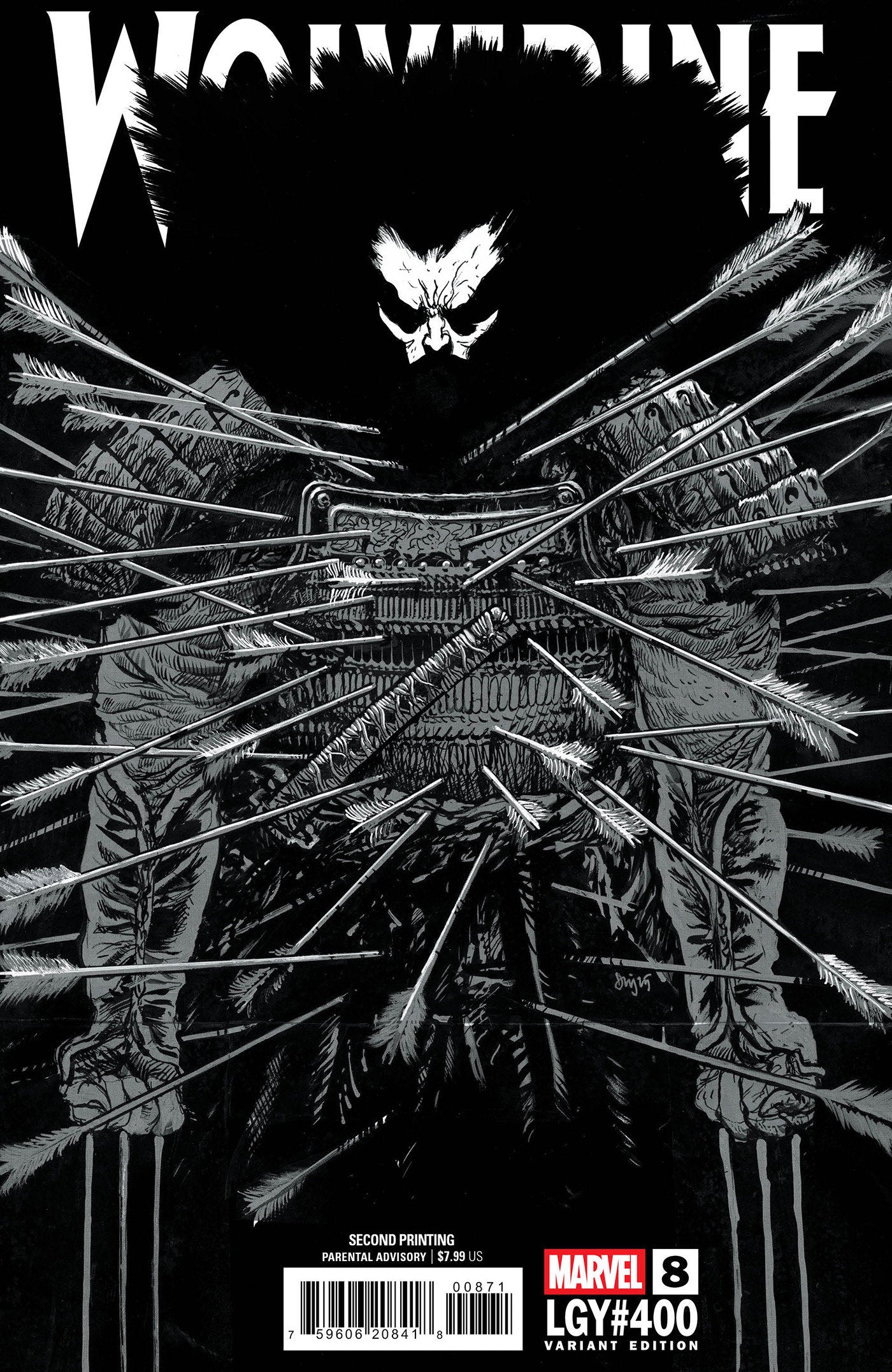 Wolverine #8 Daniel Warren Johnson 2nd Print Variant NM