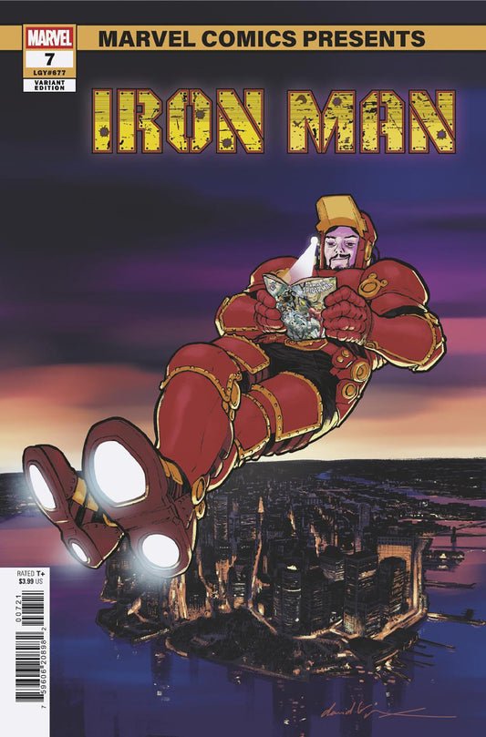 Iron Man #7 David Lopez Marvel Comics Presents Variant [Doom] NM