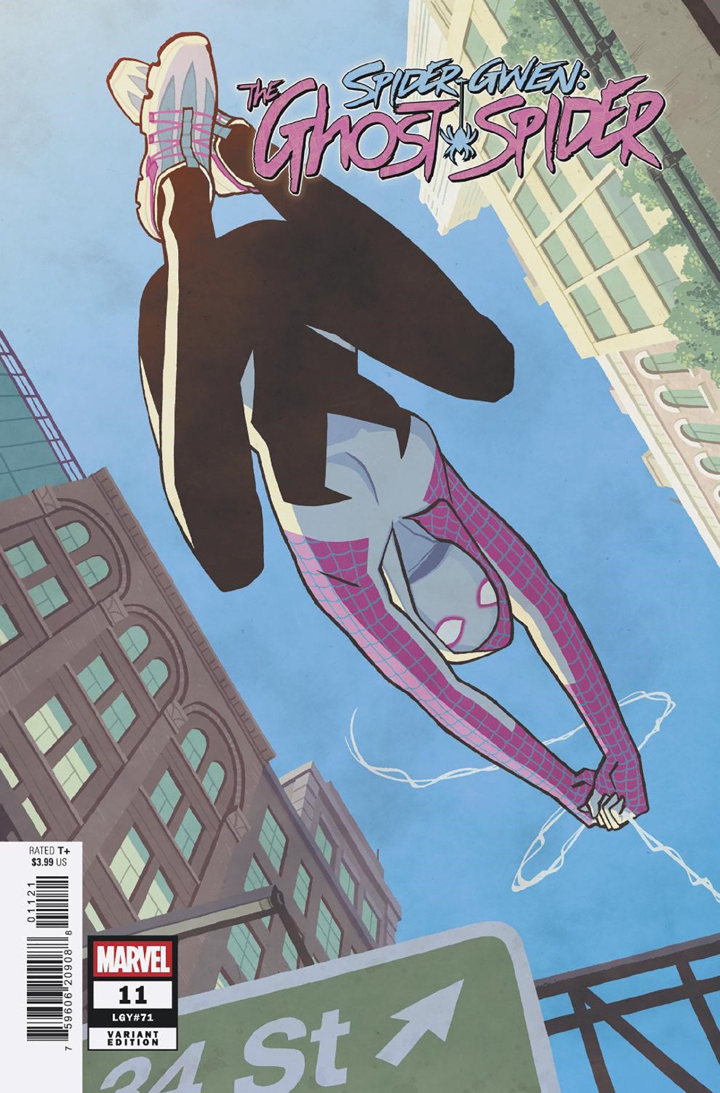 Spider-Gwen: The Ghost-Spider #11 Cliff Chiang Variant NM