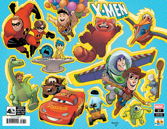 X-Men #37 Stephen Segovia Pixar 40 Th Variant [Dnx]